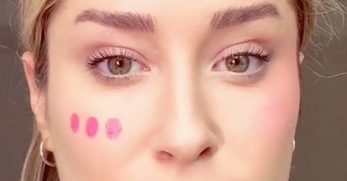 This viral blush application hack will totally change the shape of your face