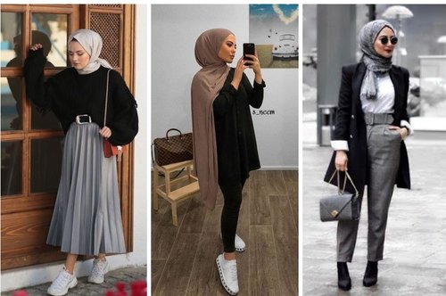 8 OOTD Hijab dengan Atasan Hitam Anti Bosan dan Terlihat Stylish