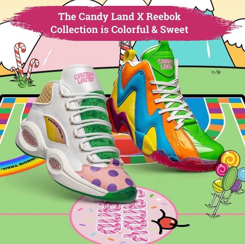 Colorful sneakers is here! Kolaborasi Reebok dengan beloved board The Candy Land meluncurkan koleksi warna-warni yang memiliki empat desain unik termasuk sweet takes on the Question Mid, Kamikaze II, Classic Leather, dan Club C 85. Koleksi ini akan rilis pada 21 April pada website Reebok. Tertarik untuk memilikinya, Clozetters?😉

📷@hypebeast

#ClozetteID #Sneakers