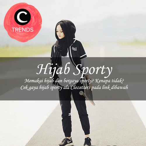 Memakai hijab bukan berarti tidak dapat tampil sporty. Berikut gaya hijab sporty pilihan Clozette Crew http://bit.ly/1j0h2w0. Atau cek juga kurasi dengan tema lainnya di sini http://bit.ly/1M5lzbK.