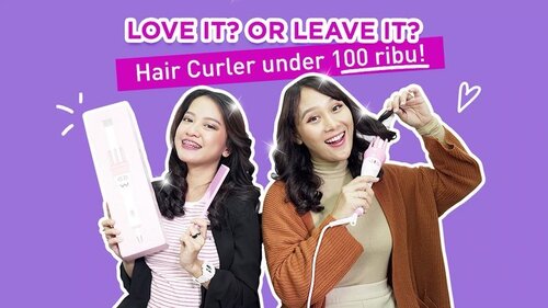 GIVEAWAY!.Yay, segmen Love It, or Leave It? kembali lagi di YouTube channel Clozette Indonesia! Kali ini @cyndaadissa dan @puitika coba hair curler Vivido & Vogua yang sering banget wara-wiri di bagian rekomendasi saat lagi browsing di e-commerce. Kalian ada yang sering liat juga, nggak? Karena harganya cukup murah yaitu bawah 100 ribu rupiah, kita jadi makin penasaran buat cobain. Hmm.. kira-kira hasilnya akan love, atau leave, nih? Cek videonya di http://bit.ly/HairCurlerMurah (link di bio).Psst, jangan lupa ikutan giveaway dengan hadiah menarik senilai 200.000 rupiah untuk masing-masing 5 orang pemenang! Cek info giveaway di description box video YouTube ya..#ClozetteID #CIDYouTube #Giveaway #VividoVogue #VividoVogua #Review #HairCurler