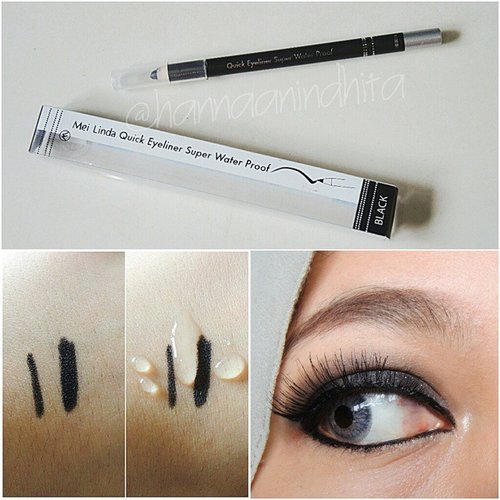  Review Mei Linda Pencil Liner is up  on blog! The best pencil eyeliner ive tried so far.  The color is perfect! Dan beneran waterproof smudgeproof ga ... Read more →