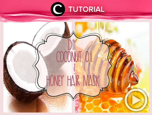Sudah mencoba berbagai produk namun rambutmu masih bermasalah? Kamu bisa coba membuat masker rambut sendiri dari kelapa dan madu. Cek cara membuatnya di video berikut ini http://bit.ly/2bscThP. Video shared by Clozetter: aquagurl. Cek Tutorial Updates lainnya pada Tutorial Section.