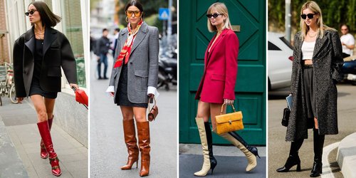 All the Knee High Boots Looks Inspiration You'll Ever Need