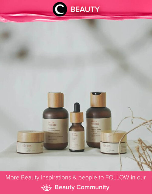 Meet Terra Beaute! Lokal brand yang satu ini tak hanya punya packaging yang aesthetic, tetapi eco-friendly dengan tutup jar yang terbuat dari bambu. Clozetter @annisapertiwi sudah mencoba Radiance Package-nya yang bertekstur ringan, mudah menyerap, bebas SLS, dan tentunya gentle di kulit. Simak Beauty Update ala clozetters lainnya hari ini di Beauty Community. Yuk, share produk favorit dan makeup look kamu bersama Clozette.