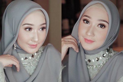 Inspirasi Kebaya bridesmaid Hijab ala Dian Pelangi, Simpel Tapi Anggun! - Stylo.ID