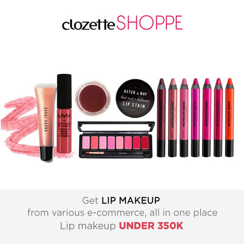 Pakai lipstick berwarna soft dan nuansa pink untuk lebih terlihat lembut dan feminin. Belanja berbagai lipstick dengan warna favoritmu di #ClozetteSHOPPE!
http://bit.ly/1nqIkNZ