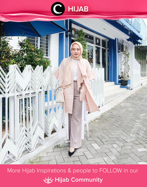 Spread positive vibe everywhere. Casual and elegance hijab look by Clozette Ambassador Indri. Simak inspirasi gaya Hijab dari para Clozetters hari ini di Hijab Community. Image shared by Clozette Ambassador: indripurwandari Yuk, share juga gaya hijab andalan kamu 