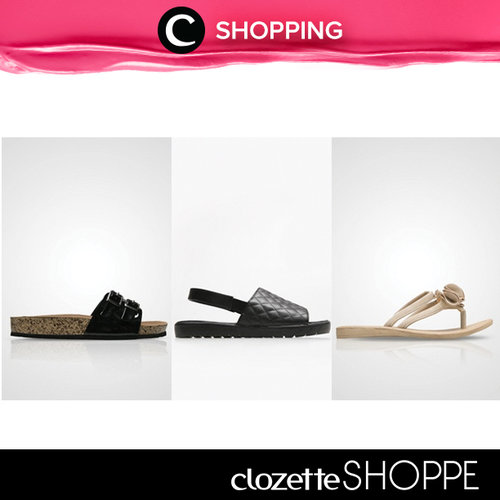 It's Saturday! Simpan heelsmu, dan kenakan sandal favoritmu! Temukan sandal yang sesuai dengan gayamu di #ClozetteSHOPPE. Klik: http://bit.ly/1nZaDnm