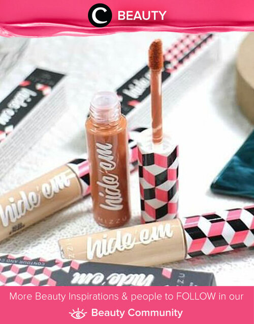 Affordable with good formula, Mizzu Hide 'Em concealers are great for your daily use. Simak Beauty Update ala clozetters lainnya hari ini di Beauty Community. Image shared by Clozetter @blossomshine. Yuk, share juga beauty product favoritmu bersama Clozette.