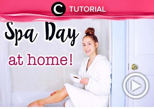 How to recreate a spa day at home: https://bit.ly/3gv4M75. Video ini di-share kembali oleh Clozetter @salsawibowo. Lihat juga tutorial lainnya di Tutorial Section.