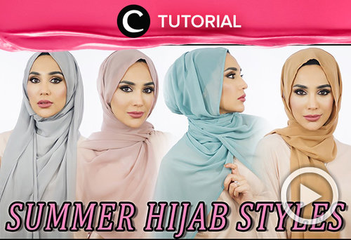 12 gaya hijab musim panas ini bisa membuatmu selalu tampil stylish dan berbeda setiap hari. Intip tutorialnya di sini http://bit.ly/2O260WJ. Video ini di-share kembali oleh Clozetter: @chocolatelove. Cek Tutorial Updates lainnya pada Tutorial Section.