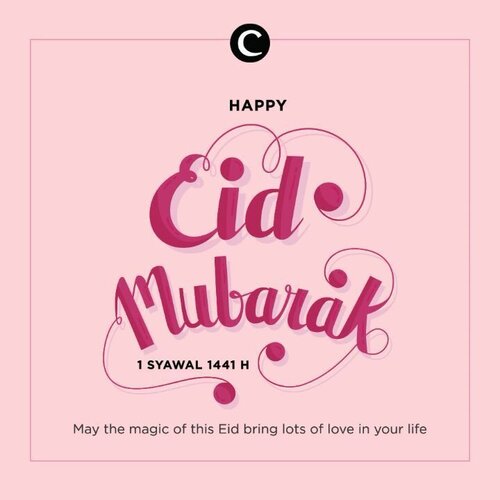 There is different meaning of Eid for each person. For us, it's sharing love and happiness with everyone.​​Happy Eid Mubarak 1441 H, Clozetters! Wishing you and your family a very happy and peaceful Eid. #ClozetteID