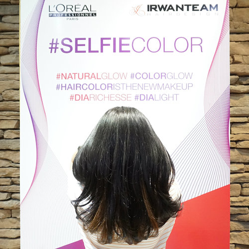 Kembalikan Kilau Rambut Dengan Selfie Color 