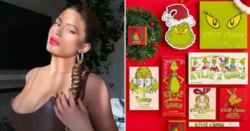 Kylie Cosmetics Is Stealing Christmas With This New Grinch Holiday Collection