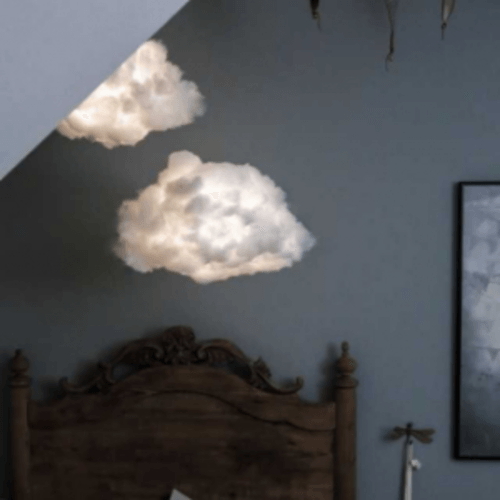 4 Langkah Membuat Fluffy Cloud Lamp yang Aesthetic