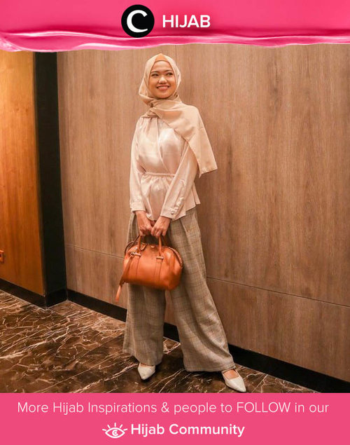 Brown and everything warm-toned. Image shared by Clozetter @putriistianaa. Simak inspirasi gaya Hijab dari para Clozetters hari ini di Hijab Community. Yuk, share juga gaya hijab andalan kamu.