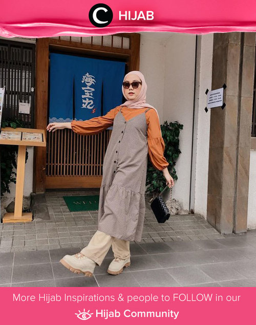 Strolling around Little Tokyo Jakarta with style. Image shared by Clozetter @nabilaaz. Simak inspirasi gaya Hijab dari para Clozetters hari ini di Hijab Community. Yuk, share juga gaya hijab andalan kamu.