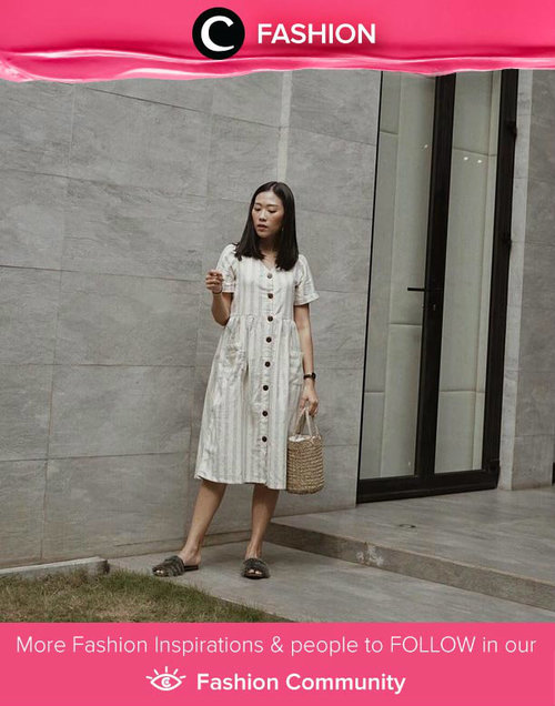 Who can say no to comfy dress and snuggly sandals? Clozetter @janejaneveroo got her dress from Pick The Cloth and her sandals from Naked Sol. Simak Fashion Update ala clozetters lainnya hari ini di Fashion Community. Yuk, share outfit favorit kamu bersama Clozette.