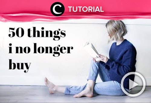 Ingin belajar gaya hidup yang lebih minimalis? Coba cek video yang di-share kembali oleh Clozetter @juliahadi ini: http://bit.ly/35tEpaj. Lihat juga tutorial updates lainnya di Tutorial Section!