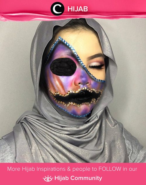 Transform to be a colorful jack skellington. Simak inspirasi gaya Hijab dari para Clozetters hari ini di Hijab Community. Image shared by Clozetter @lylasabine. Yuk, share juga gaya hijab andalan kamu