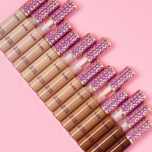 Tarte showed off a mysterious new Shape Tape product, and we're convinced it's foundation