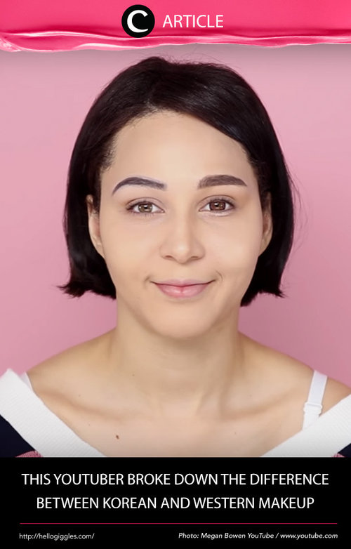 Youtuber Megan Bowen ini menunjukkan perbedaan makeup ala Korea dan Western. Team mana kah kamu, Korean makeup atau Western makeup? Lihat selengkapnya di http://bit.ly/2p9iZx2. Simak juga artikel menarik lainnya di Article Section pada Clozette App.