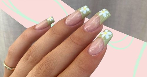 These floral nail art designs may not be groundbreaking, but they're bang on trend for spring