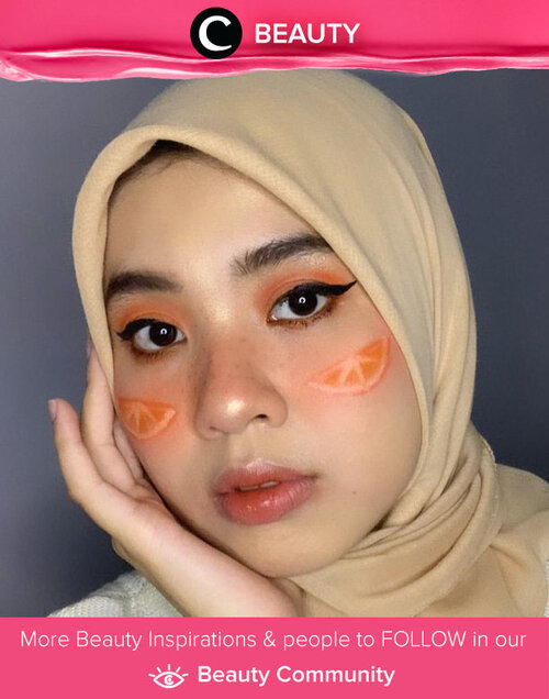 When life gives you lemons, squeeze and turn them into a sweet makeup look like Clozetter @tifanydheanisa. Simak Beauty Update ala clozetters lainnya hari ini di Beauty Community. Yuk, share produk favorit dan makeup look kamu bersama Clozette.