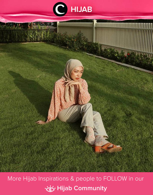 Pastel on pastel look by Clozetter @nandatiara15. Happy weekend, Clozetters! Simak inspirasi gaya Hijab dari para Clozetters hari ini di Hijab Community. Yuk, share juga gaya hijab andalan kamu.