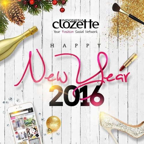 Let the fashion and beauty fun begin and fill this year with colors and sparkles. Discover more, and share more! Happy new year 2016, Clozetters! 
xoxo, Clozette Crew
#ClozetteID