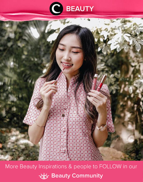 Tak hanya untuk bibir, Aiko 3in1 Lip, Eye, Cheek ini juga bisa kamu gunakan sebagai eye shadow dan blush on. Senangnya ketemu dengan produk multifungsi dengan pilhan warna yang cantik! Image shared by Clozette Ambassador @devolyp. Simak Beauty Update ala clozetters lainnya hari ini di Beauty Community. Yuk, share produk favorit dan makeup look kamu bersama Clozette.  