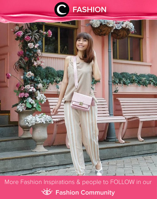 Clozetter @isnadani chose neutral colors for her day out. We love it! Simak Fashion Update ala clozetters lainnya hari ini di Fashion Community. Yuk, share outfit favorit kamu bersama Clozette.
