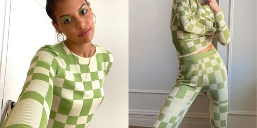 The Check Print Trend Is Dominating My Whole IG Feed—and Probs Yours Too 