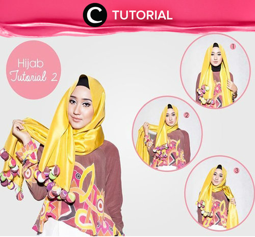 Dian Pelangi punya gaya hijab dengan hiasan pompom yang lucu, lho. Yuk, ikuti tutorialnya di sini http://bit.ly/29Qq0JL. Photo shared by Clozetter: kyriaa. Ingin tahu tutorial Tutorials Hijab Update ala clozetters lainnya hari ini, di sini http://bit.ly/Tutorialhijab. See All Tutorials: http://bit.ly/alltutorials.