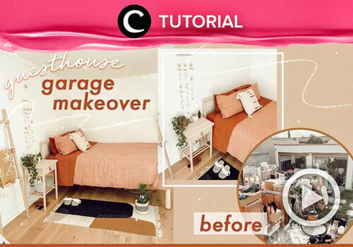Punya banyak waktu luang? Coba makeover ruangan, yuk. Video yang di-share Clozetter @kyriaa ini mungkin bisa menginspirasimu: http://bit.ly/2XZQmDM. Lihat juga tutorial video lainnya di Tutorial Section.