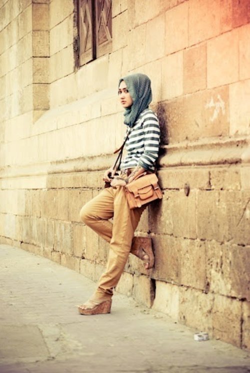  Hijab inspiration.. Look the color