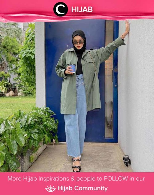 Laid back style ala Clozette Crew @astrityas bisa kamu tiru untuk beraktivitas hari ini, Clozetters. Simak inspirasi gaya Hijab dari para Clozetters hari ini di Hijab Community. Yuk, share juga gaya hijab andalan kamu.