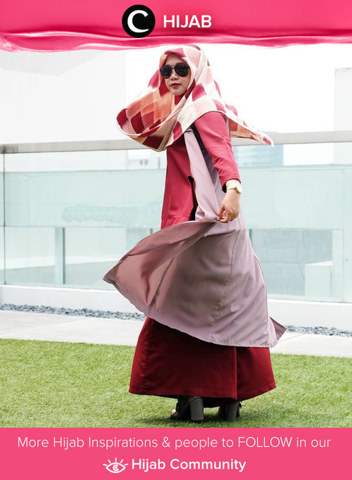 Swing like you really mean it. Simak inspirasi gaya Hijab dari para Clozetters hari ini di Hijab Community. Image shared by Star Clozetter: @lisnaardhini. Yuk, share juga gaya hijab andalan kamu 