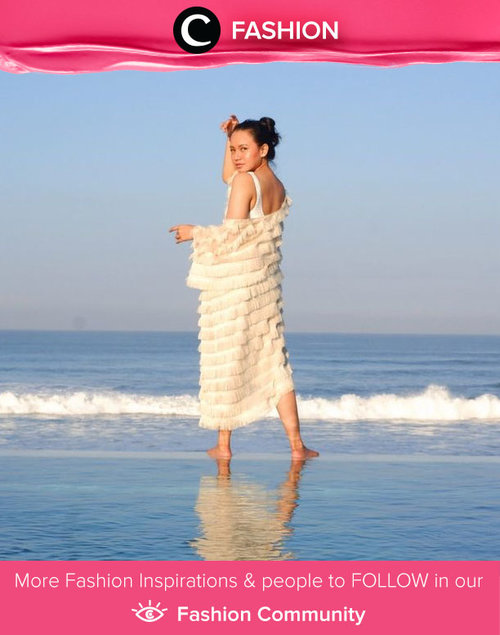 Clozette Ambassador @btariskr's beach outfit is too pretty! What do you think, Clozetters? Simak Fashion Update ala clozetters lainnya hari ini di Fashion Community. Yuk, share outfit favorit kamu bersama Clozette.