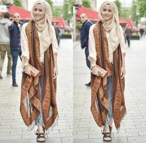 Fashion Tips: Bohemian Style Hijab