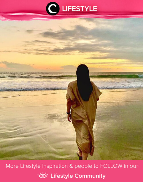 Missin' the sunset at the beach. The one that makes you feel even more grateful. Image shared by Clozette Ambassador @fanny_blackrose. Simak Lifestyle Update ala clozetters lainnya hari ini di Lifestyle Community. Yuk, share momen favoritmu bersama Clozette.