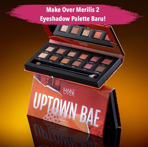 Setelah memberikan beberapa teaser, @makeoverid akhirnya resmi merilis Powerstay Eyeshadow Palette dengan 2 warna: Royal Rose & Uptown Base yang dibandrol dengan harga Rp295.000..Yang mana warna favoritmu?.#ClozetteID #MakeOver #makeoverpowerstay #makeoverroyalrose #makeoveruptownbae