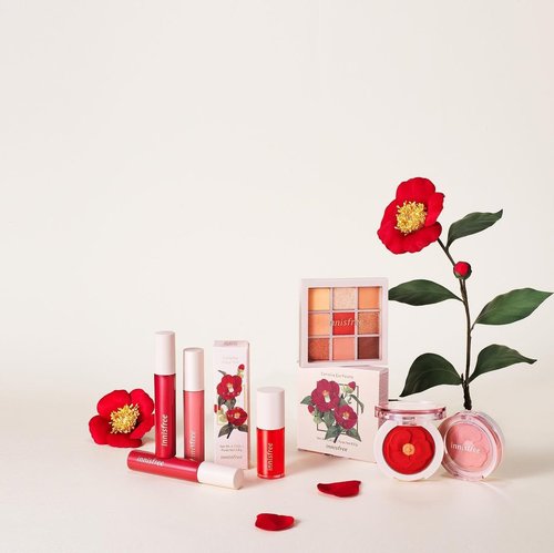 Intip Keindahan Bunga Camellia Dalam Koleksi Makeup Terbaru Innisfree 