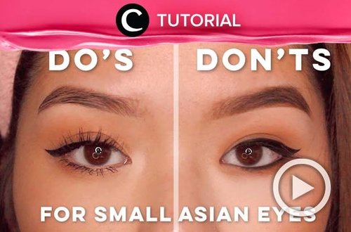 Mengaplikasikan eye makeup bisa jadi momen 'tricky' bagi kamu yang memiliki bentuk mata kecil. Yuk, cari tahu dulu tips dan triknya di: https://bit.ly/3wCA80M. Video ini di-share kembali oleh Clozetter @aquagurl. Lihat juga tutorial lainnya di Tutorial Section.