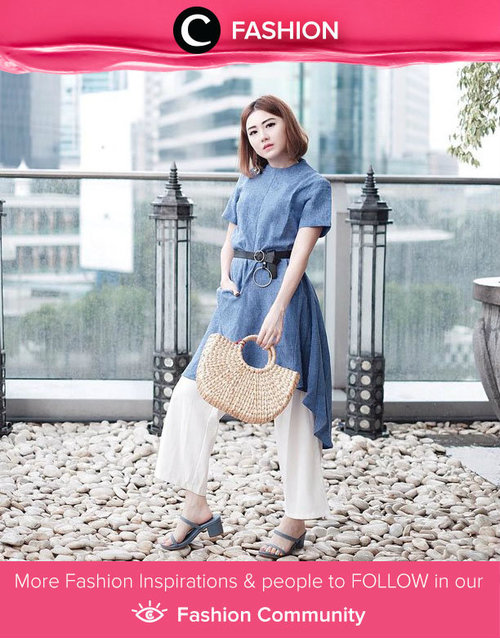 Quick tips to be stylish but keep it simple from Clozette Ambassador @vicisienna : wear only one statement items, like her XSML top (actually its a mini dress)  and then mix with basic items. Lastly, don't forget to wear a pair of cute shoes. Simak Fashion Update ala clozetters lainnya hari ini di Fashion Community. Yuk, share outfit favorit kamu bersama Clozette. 