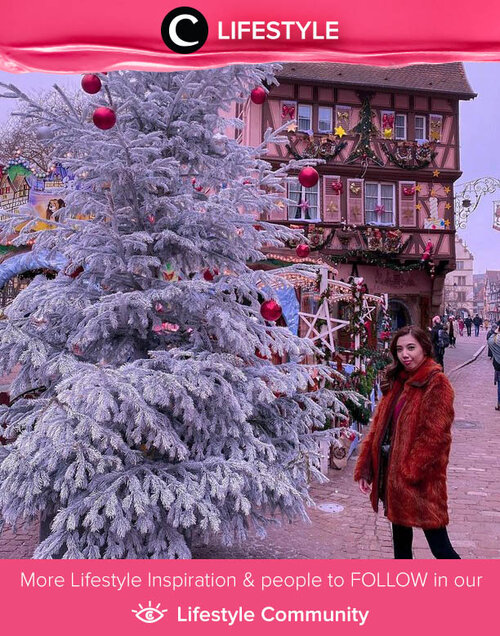 Christmas 2019 in Colmar, France. Wish to bring the Christmas vibes back this 2021. Image shared by Clozetter @stellangelita. Simak Lifestyle Update ala clozetters lainnya hari ini di Lifestyle Community. Yuk, share momen favoritmu bersama Clozette.