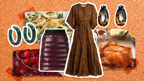 A Fashion Moodboard Inspired by Your Favorite Thanksgiving Foods