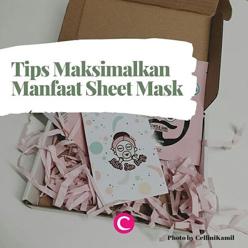 Tak bisa dipungkiri, harga sheet mask terkadang lebih tinggi dibanding jenis masker lainnya. Agar hasil yang didapat juga sepadan dan lebih maksimal, kamu bisa coba 5 tips berikut. Swipe, swipe..#ClozetteID #ClozetteIDCoolJapan #SheetMask #mediheal #emina #babor #skii