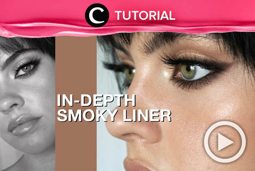 Ingin tampil berbeda dari biasanya? Coba smoky eyeliner seperti ini, yuk: http://bit.ly/33iBsIJ. Video ini di-share kembali oleh Clozetter @ranialda. Simak juga tutorial lainnya di Tutorial Section.